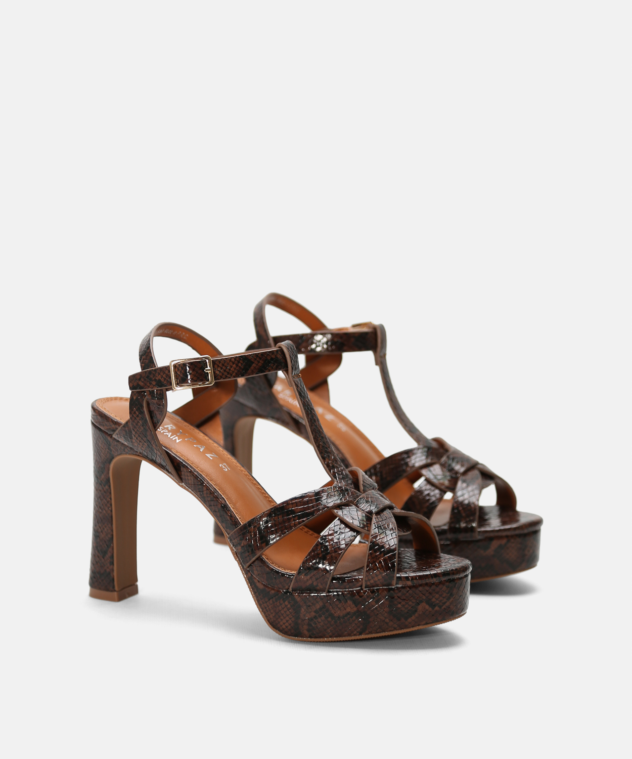 Sandalia plataforma tira en T image number null